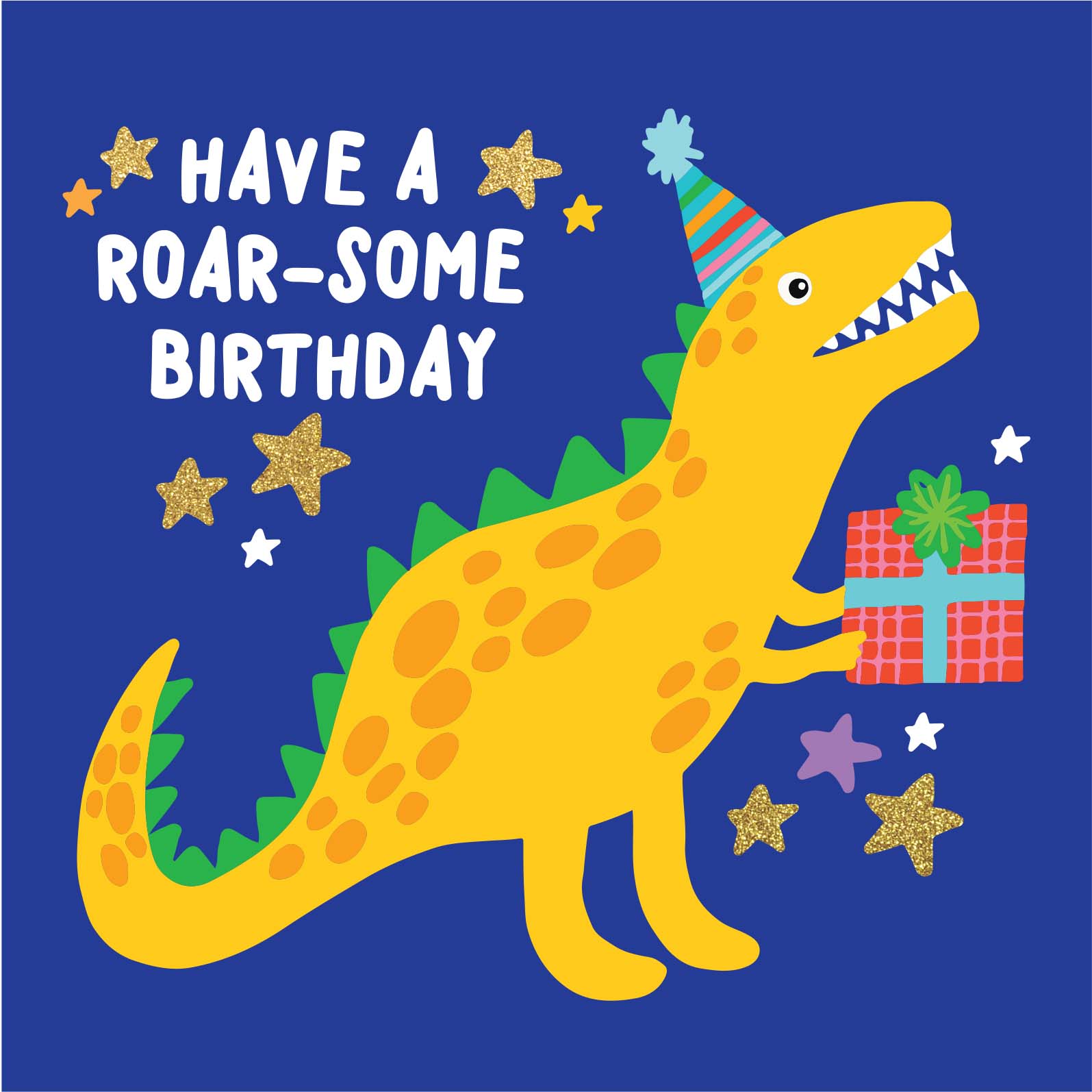 Greeting Card Enchanted - Roar-Some Birthday